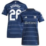 Aston Villa Shirts - aston villa adidas third shirt 2024-25 – womens with bogarde 26 cup printing Collection of Official Fan Gear