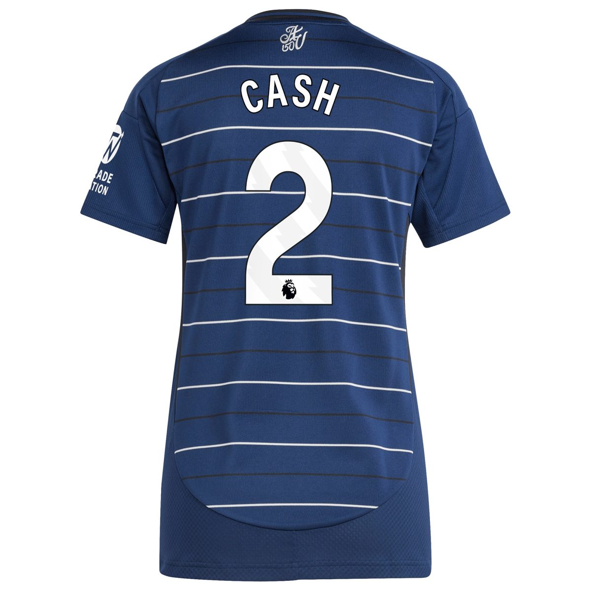 Aston Villa Shirts - aston villa adidas third shirt 2024-25 – womens with cash 2 printing Collection of Official Fan Gear