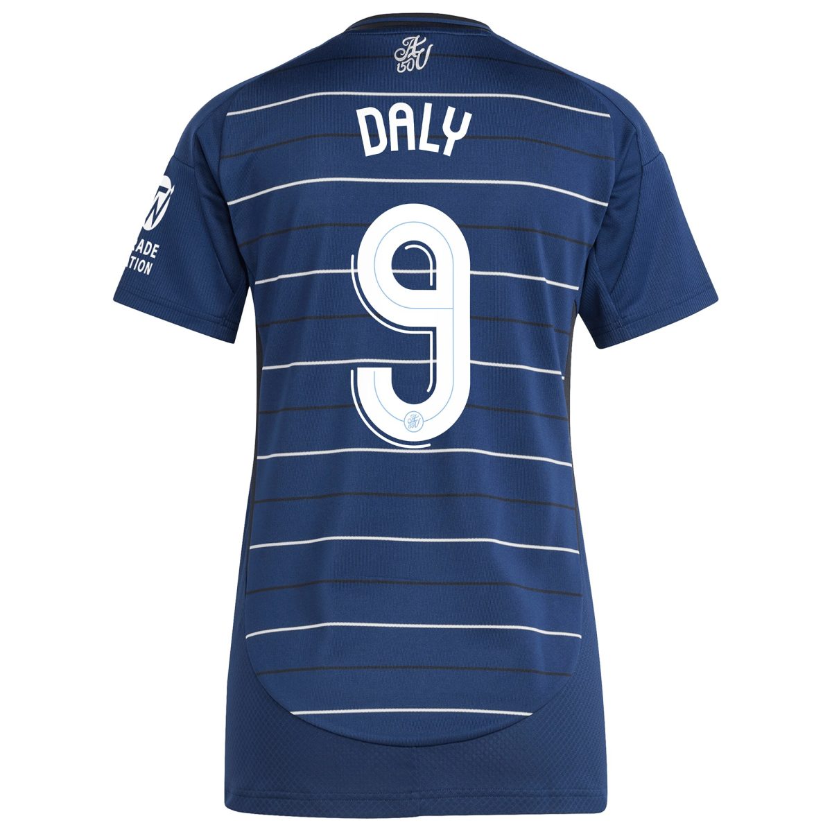 Aston Villa Shirts - aston villa adidas third shirt 2024-25 – womens with daly 9 cup printing Collection of Official Fan Gear