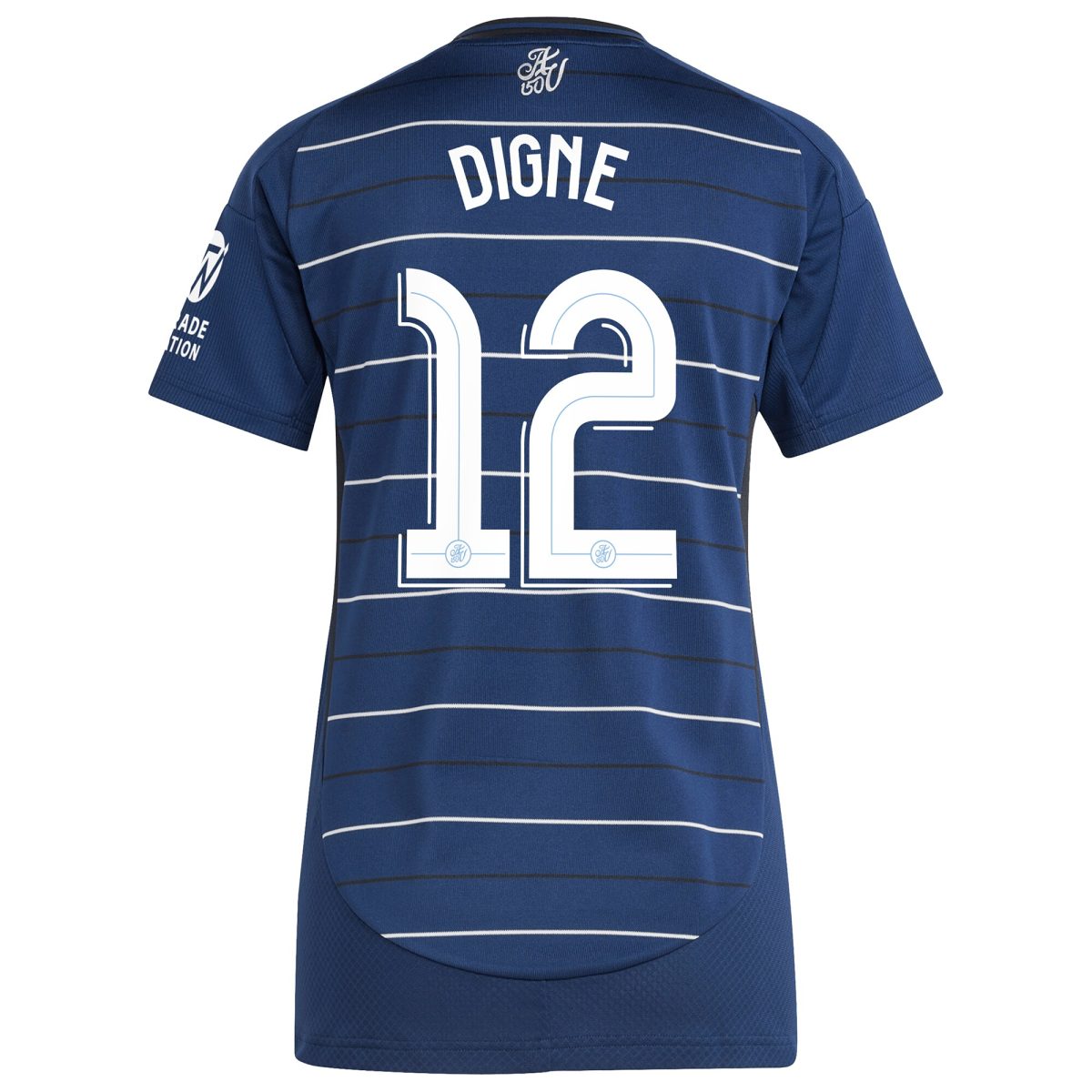 Aston Villa Shirts - aston villa adidas third shirt 2024-25 – womens with digne 12 cup printing Collection of Official Fan Gear