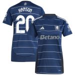 Aston Villa Shirts - aston villa adidas third shirt 2024-25 – womens with hanson 20 cup printing Collection of Official Fan Gear