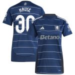 Aston Villa Shirts - aston villa adidas third shirt 2024-25 – womens with hause 30 cup printing Collection of Official Fan Gear
