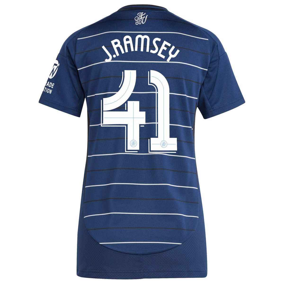 Aston Villa Shirts - aston villa adidas third shirt 2024-25 – womens with j. ramsey 41 cup printing Collection of Official Fan Gear