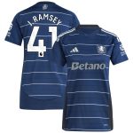 Aston Villa Shirts - aston villa adidas third shirt 2024-25 – womens with j. ramsey 41 printing Collection of Official Fan Gear