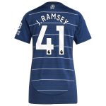 Aston Villa Shirts - aston villa adidas third shirt 2024-25 – womens with j. ramsey 41 printing Collection of Official Fan Gear