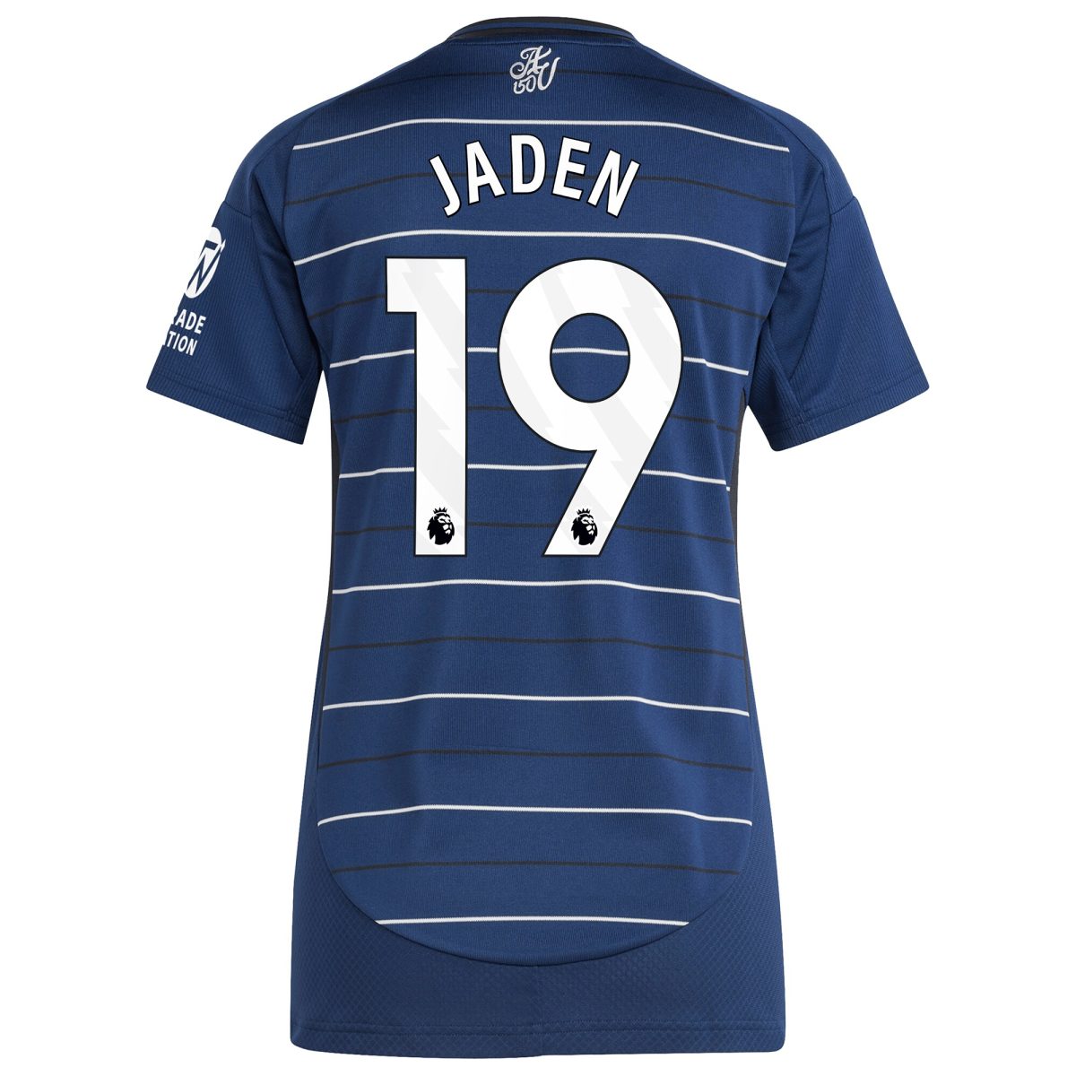 Aston Villa Shirts - aston villa adidas third shirt 2024-25 – womens with jaden 19 printing Collection of Official Fan Gear