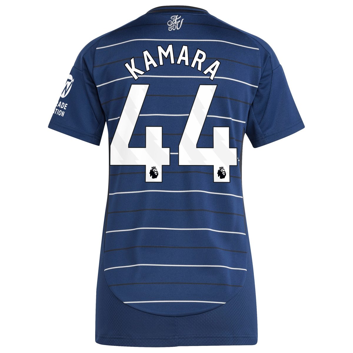 Aston Villa Shirts - aston villa adidas third shirt 2024-25 – womens with kamara 44 printing Collection of Official Fan Gear
