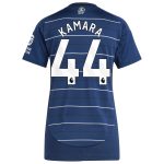 Aston Villa Shirts - aston villa adidas third shirt 2024-25 – womens with kamara 44 printing Collection of Official Fan Gear