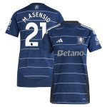Aston Villa Shirts - aston villa adidas third shirt 2024-25 – womens with m.asensio 21 printing Collection of Official Fan Gear