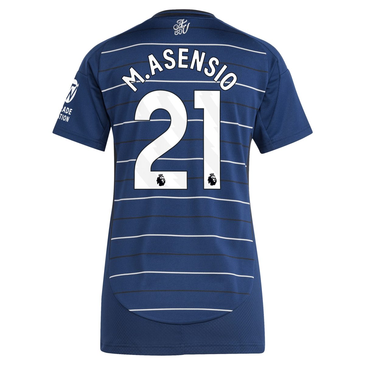 Aston Villa Shirts - aston villa adidas third shirt 2024-25 – womens with m.asensio 21 printing Collection of Official Fan Gear