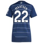 Aston Villa Shirts - aston villa adidas third shirt 2024-25 – womens with maatsen 22 printing Collection of Official Fan Gear