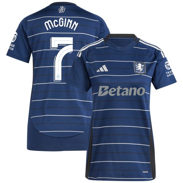 Aston Villa Shirts - aston villa adidas third shirt 2024-25 – womens with mcginn 7 cup printing Collection of Official Fan Gear