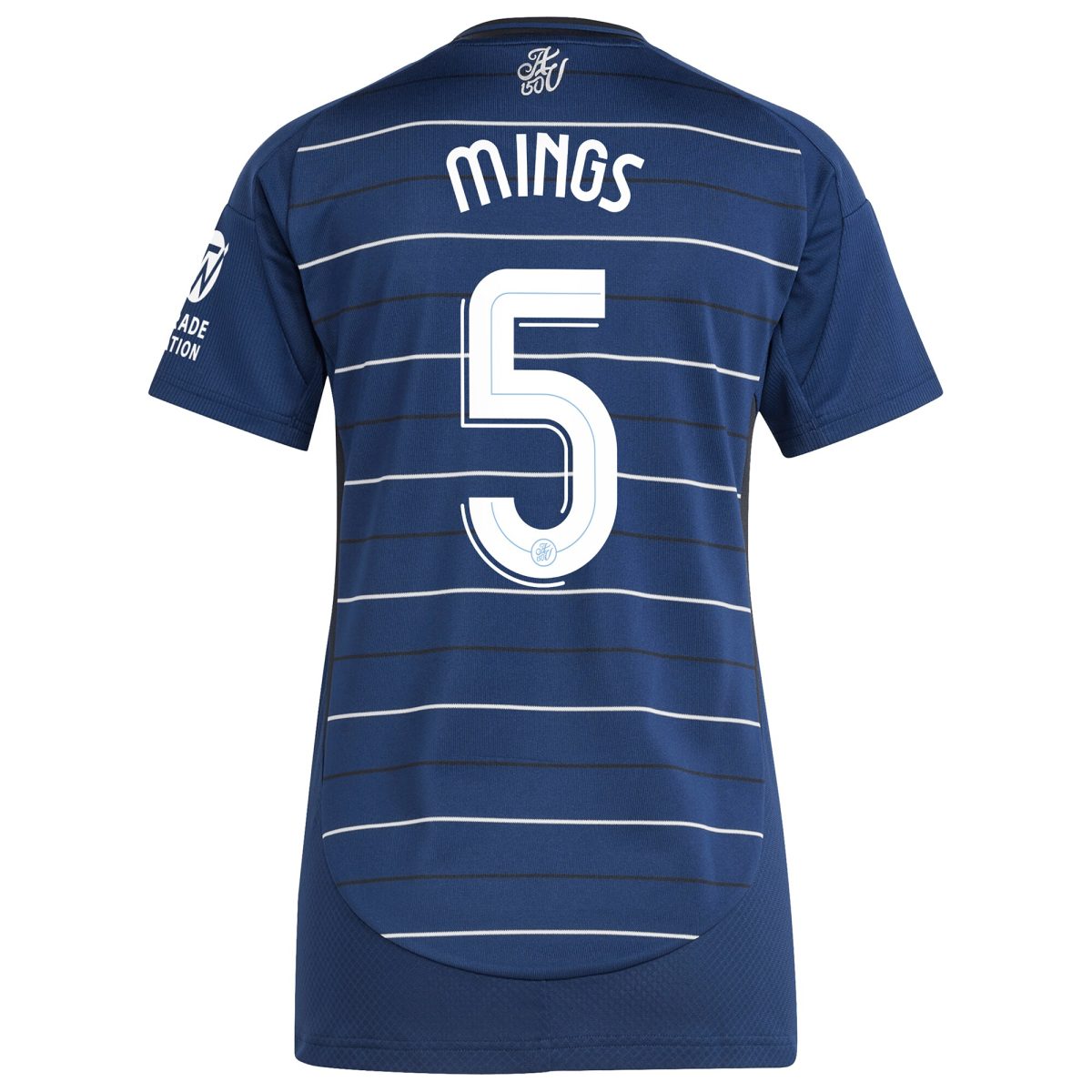 Aston Villa Shirts - aston villa adidas third shirt 2024-25 – womens with mings 5 cup printing Collection of Official Fan Gear
