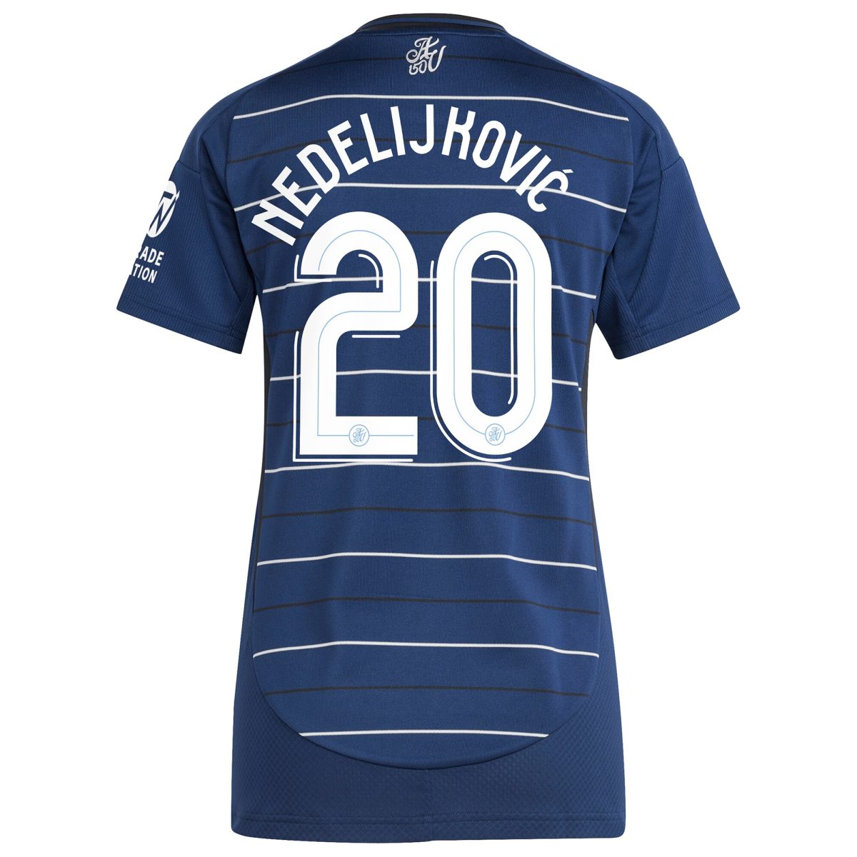 Aston Villa Shirts - aston villa adidas third shirt 2024-25 – womens with nedeljković 20 cup printing Collection of Official Fan Gear