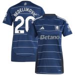 Aston Villa Shirts - aston villa adidas third shirt 2024-25 – womens with nedeljković 20 printing Collection of Official Fan Gear