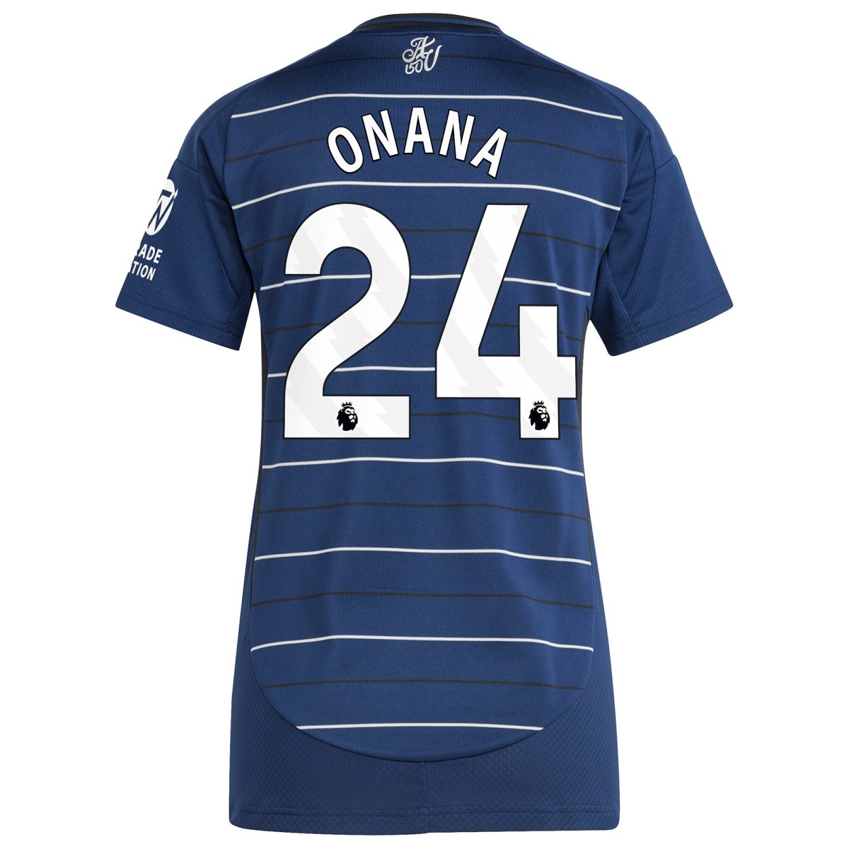 Aston Villa Shirts - aston villa adidas third shirt 2024-25 – womens with onana 24 printing Collection of Official Fan Gear