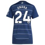 Aston Villa Shirts - aston villa adidas third shirt 2024-25 – womens with onana 24 printing Collection of Official Fan Gear