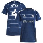 Aston Villa Shirts - aston villa adidas third shirt 2024-25 – womens with patten 4 cup printing Collection of Official Fan Gear