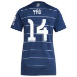 Aston Villa Shirts - aston villa adidas third shirt 2024-25 – womens with pau 14 cup printing Collection of Official Fan Gear