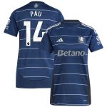 Aston Villa Shirts - aston villa adidas third shirt 2024-25 – womens with pau 14 printing Collection of Official Fan Gear