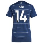Aston Villa Shirts - aston villa adidas third shirt 2024-25 – womens with pau 14 printing Collection of Official Fan Gear