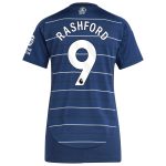 Aston Villa Shirts - aston villa adidas third shirt 2024-25 – womens with rashford 9 printing Collection of Official Fan Gear