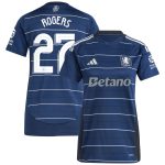 Aston Villa Shirts - aston villa adidas third shirt 2024-25 – womens with rogers 27 cup printing Collection of Official Fan Gear