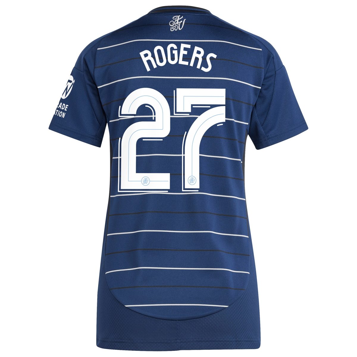 Aston Villa Shirts - aston villa adidas third shirt 2024-25 – womens with rogers 27 cup printing Collection of Official Fan Gear