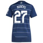 Aston Villa Shirts - aston villa adidas third shirt 2024-25 – womens with rogers 27 cup printing Collection of Official Fan Gear