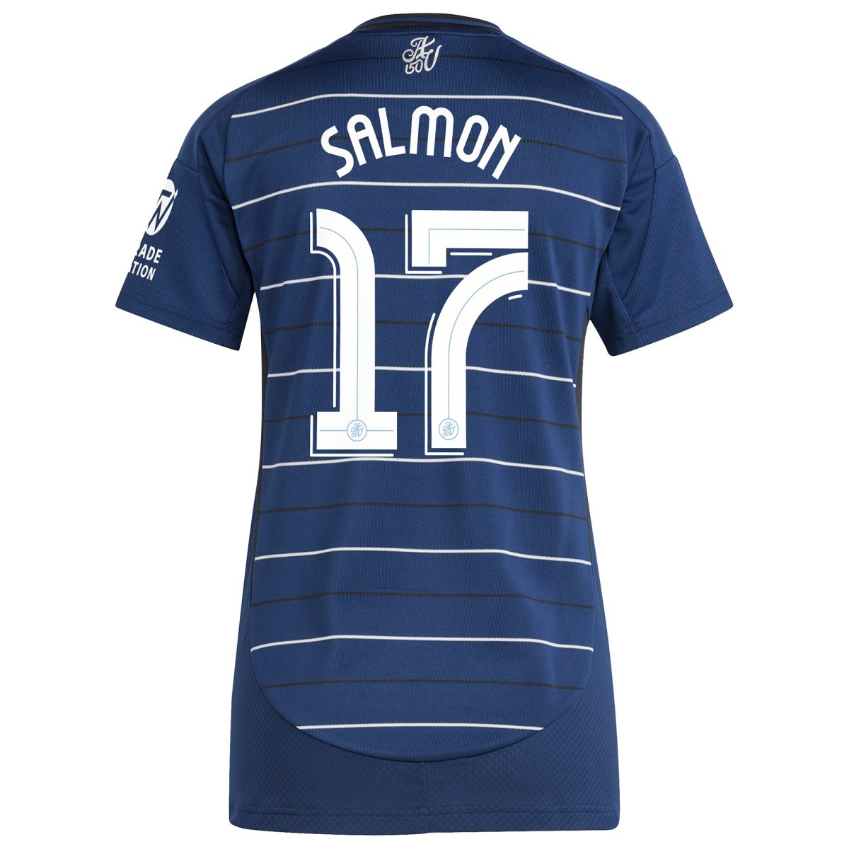 Aston Villa Shirts - aston villa adidas third shirt 2024-25 – womens with salmon 17 cup printing Collection of Official Fan Gear