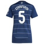 Aston Villa Shirts - aston villa adidas third shirt 2024-25 – womens with staniforth 5 cup printing Collection of Official Fan Gear