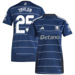 Aston Villa Shirts - aston villa adidas third shirt 2024-25 – womens with taylor 25 cup printing Collection of Official Fan Gear