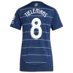 Aston Villa Shirts - aston villa adidas third shirt 2024-25 – womens with tielemans 8 cup printing Collection of Official Fan Gear