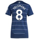 Aston Villa Shirts - aston villa adidas third shirt 2024-25 – womens with tielemans 8 printing Collection of Official Fan Gear