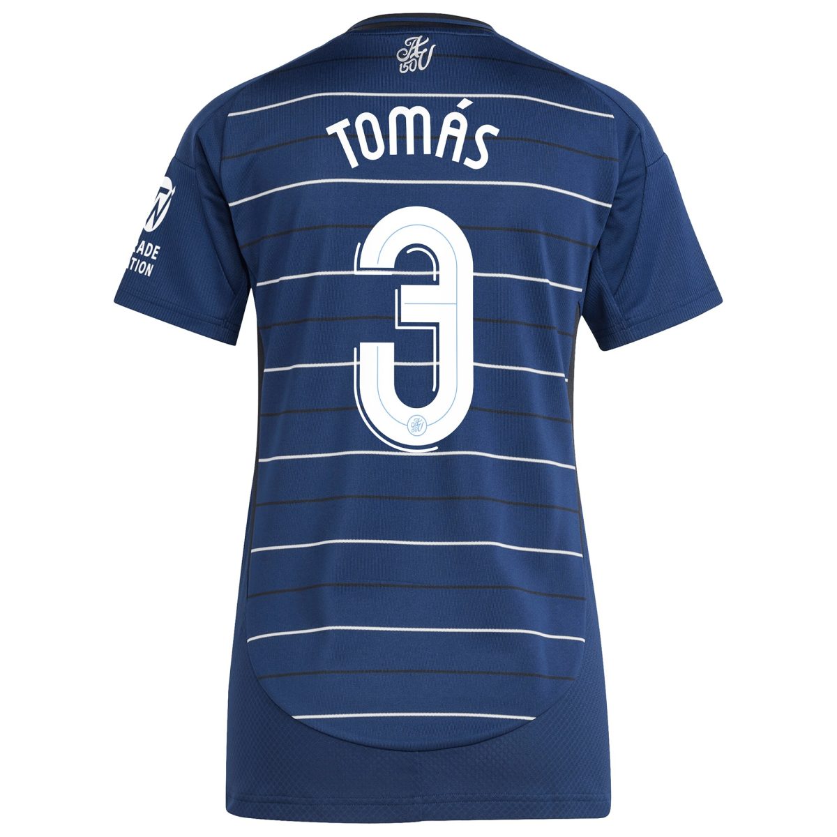 Aston Villa Shirts - aston villa adidas third shirt 2024-25 – womens with tomás 3 cup printing Collection of Official Fan Gear