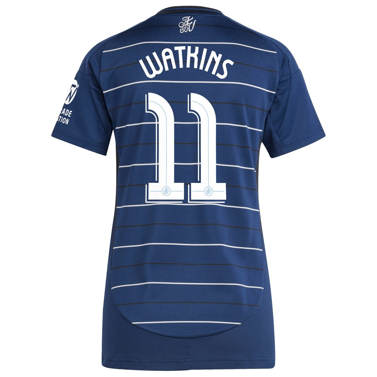 Aston Villa Shirts - aston villa adidas third shirt 2024-25 – womens with watkins 11 cup printing Collection of Official Fan Gear