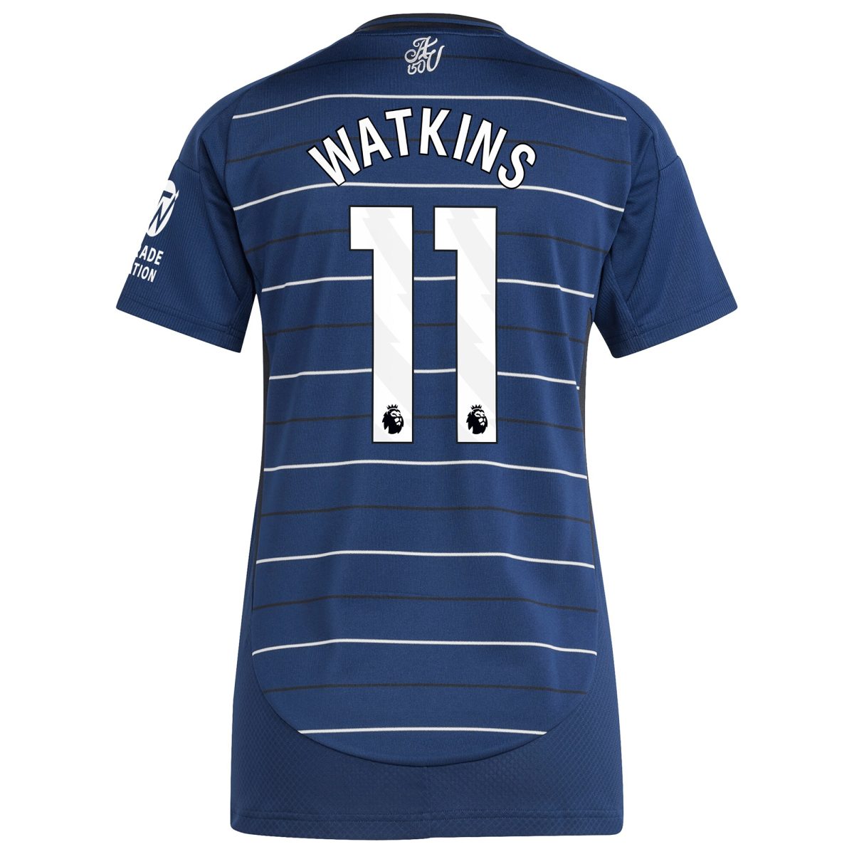 Aston Villa Shirts - aston villa adidas third shirt 2024-25 – womens with watkins 11 printing Collection of Official Fan Gear