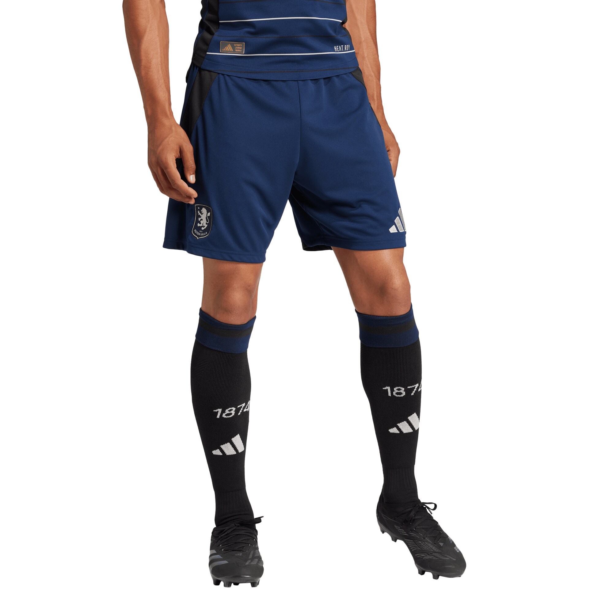 Aston Villa Shirts - aston villa adidas third shorts 2024-25 with custom printing Collection of Official Fan Gear