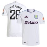 Aston Villa Shirts - aston villa adidas wsl away authentic shirt 2024-25 with gabi nunes 28 printing Collection of Official Fan Gear