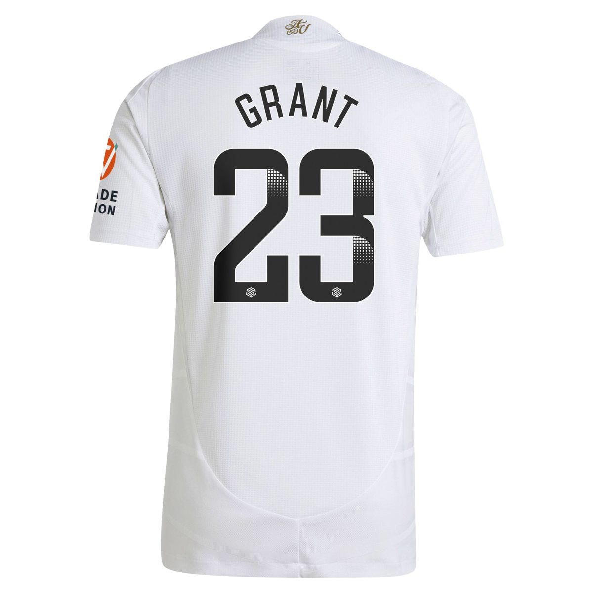 Aston Villa Shirts - aston villa adidas wsl away authentic shirt 2024-25 with grant 23 printing Collection of Official Fan Gear