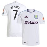 Aston Villa Shirts - aston villa adidas wsl away authentic shirt 2024-25 with kearns 7 printing Collection of Official Fan Gear