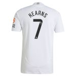 Aston Villa Shirts - aston villa adidas wsl away authentic shirt 2024-25 with kearns 7 printing Collection of Official Fan Gear