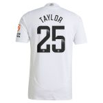 Aston Villa Shirts - aston villa adidas wsl away authentic shirt 2024-25 with taylor 25 printing Collection of Official Fan Gear