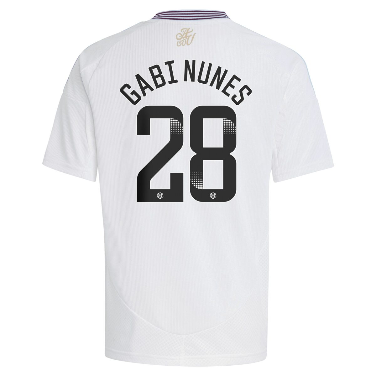 Aston Villa Shirts - aston villa adidas wsl away shirt 2024-25 – kids with gabi nunes 28 printing Collection of Official Fan Gear
