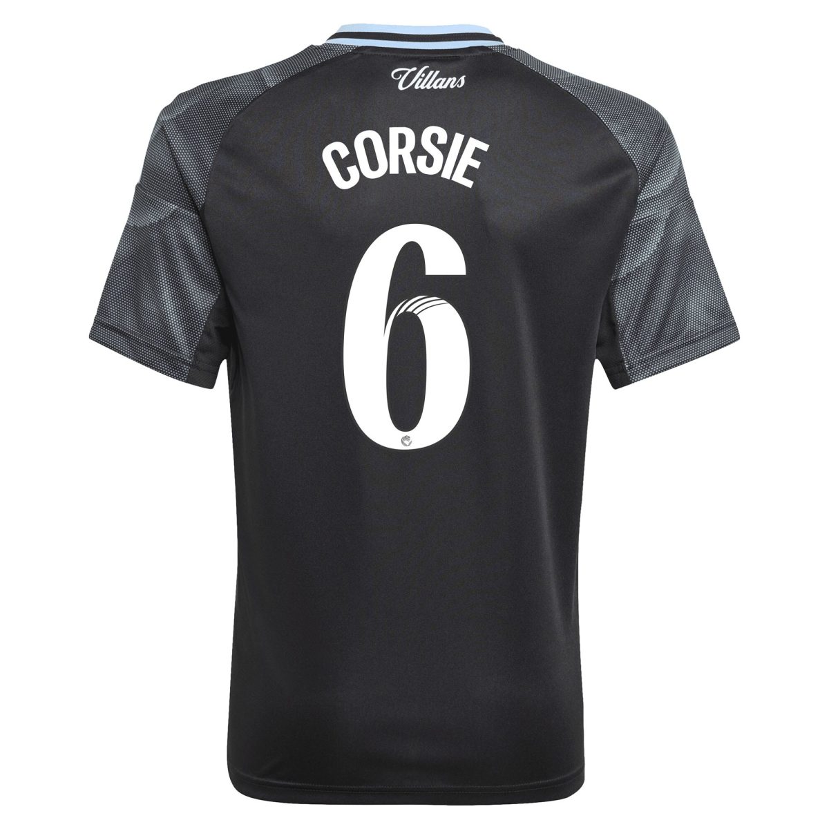 Aston Villa Shirts - aston villa adidas wsl away shirt 2025-26 – kids with corsie 6 printing Collection of Official Fan Gear