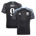 Aston Villa Shirts - aston villa adidas wsl away shirt 2025-26 – kids with daly 9 printing Collection of Official Fan Gear