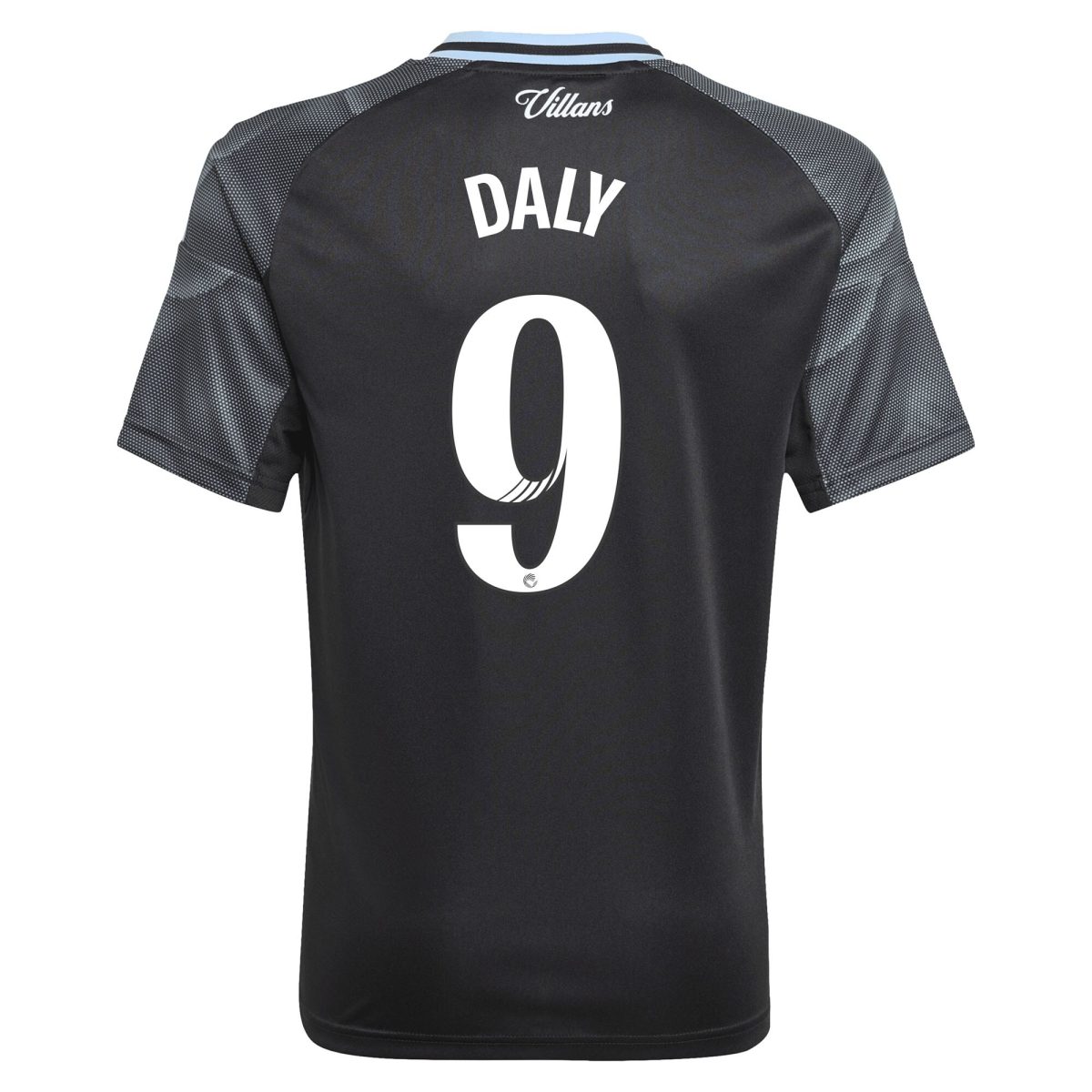 Aston Villa Shirts - aston villa adidas wsl away shirt 2025-26 – kids with daly 9 printing Collection of Official Fan Gear