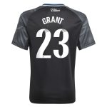 Aston Villa Shirts - aston villa adidas wsl away shirt 2025-26 – kids with grant 23 printing Collection of Official Fan Gear