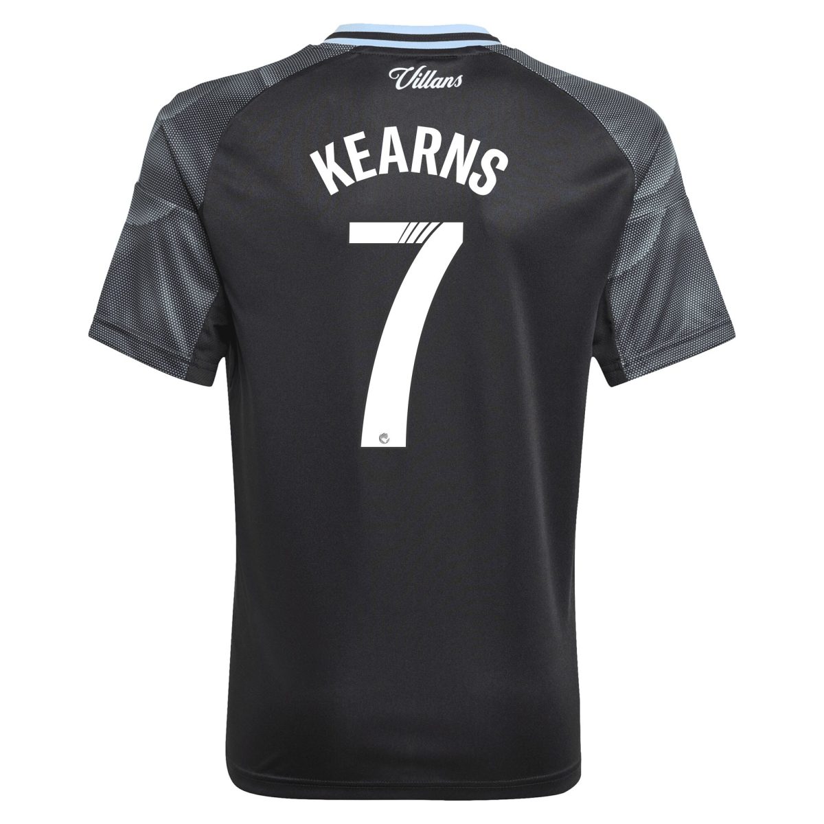 Aston Villa Shirts - aston villa adidas wsl away shirt 2025-26 – kids with kearns 7 printing Collection of Official Fan Gear