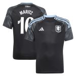 Aston Villa Shirts - aston villa adidas wsl away shirt 2025-26 – kids with maritz 16 printing Collection of Official Fan Gear